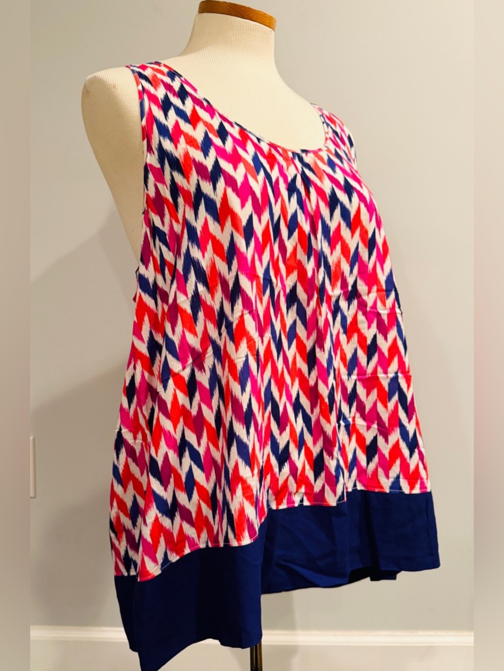 JCP Woven Printed Tank